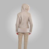 CRYSTAL SHEARLING COAT