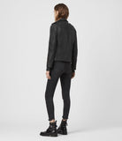 ELVA LEATHER BIKER JACKET