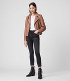 DALBY LEATHER BIKER JACKET