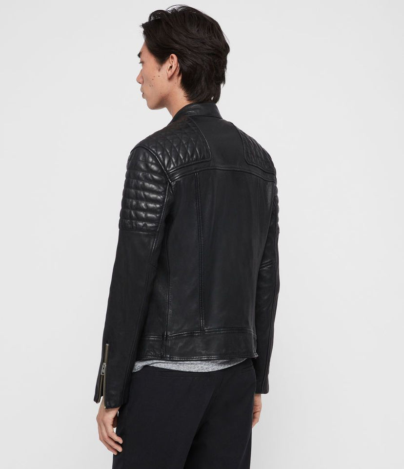 RIGBY LEATHER BIKER JACKET