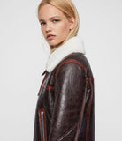 ELDER SHEARLING BIKER JACKET