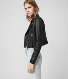 ELORA LEATHER BIKER JACKET