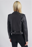 THE SHAINA LEATHER BIKER JACKET