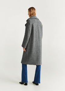 FUR BOUCLE COAT