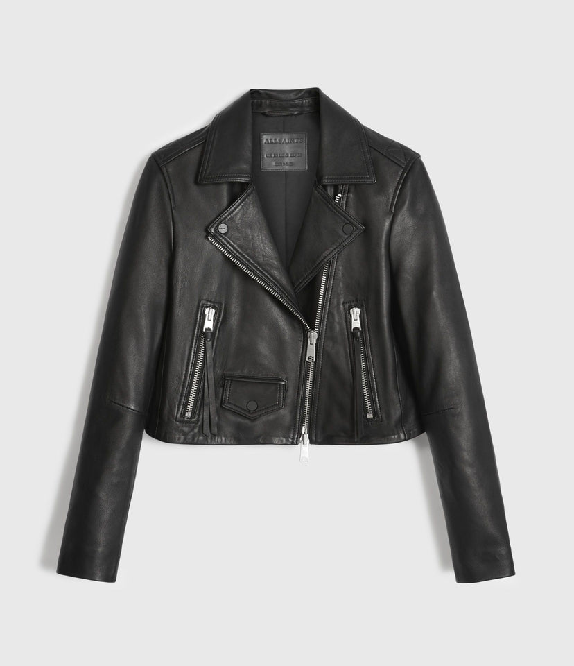 ELORA LEATHER BIKER JACKET