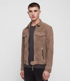 GARTER SUEDE JACKET