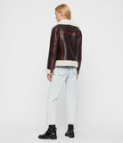 ELDER SHEARLING BIKER JACKET