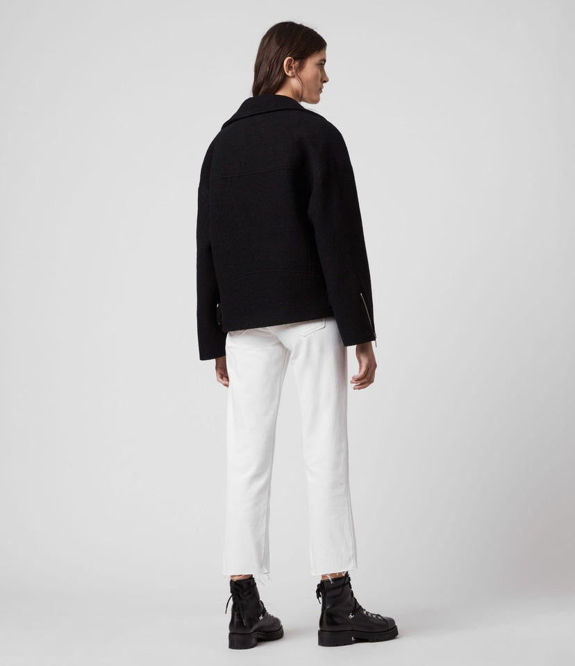 PAXTON WOOL BIKER JACKET