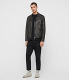 DRURY LEATHER BIKER JACKET