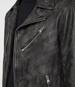 DRURY LEATHER BIKER JACKET