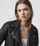 ESTELLA LEATHER BIKER JACKET