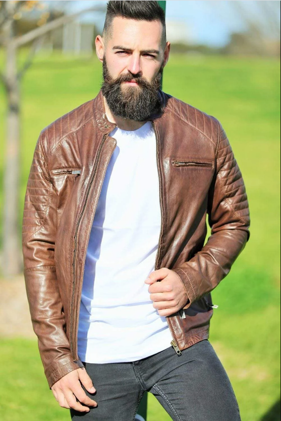 Leather Motorcycle Jacket