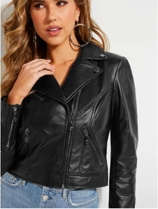 VENOM LEATHER MOTO JACKET