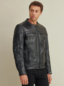 Kyle Leather Rider Jacket