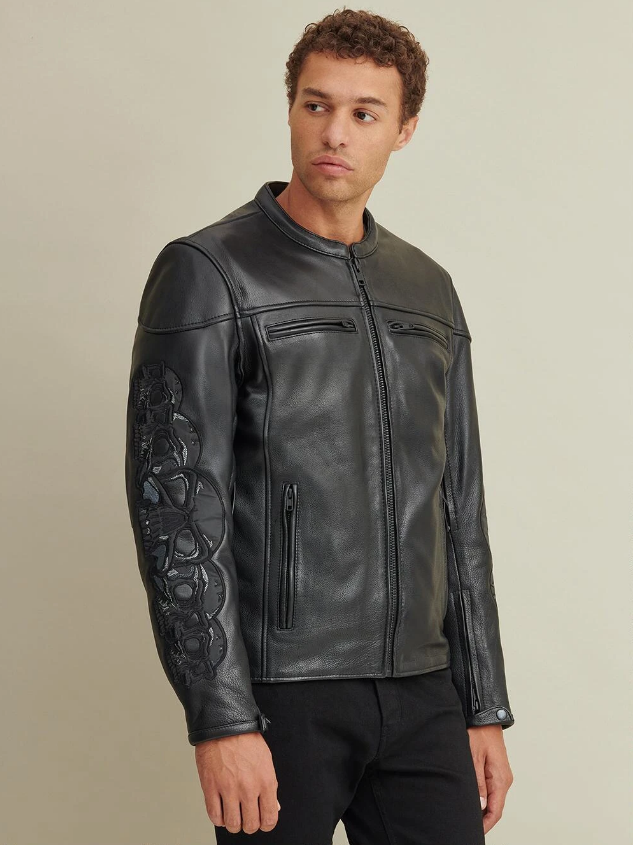 Kyle Leather Rider Jacket