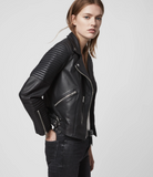 ESTELLA LEATHER BIKER JACKET