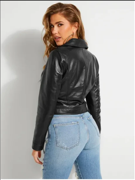 VENOM LEATHER MOTO JACKET