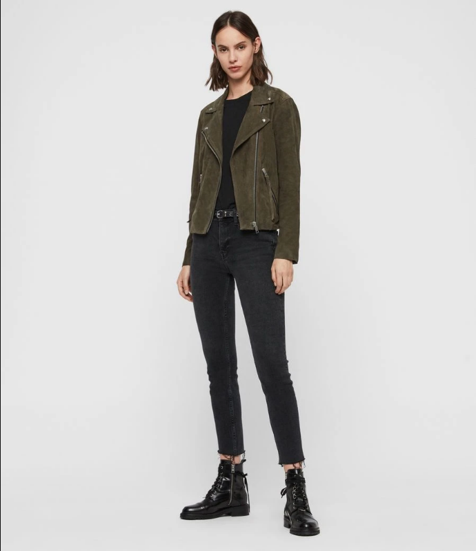 SUEDE DALBY BIKER JACKET