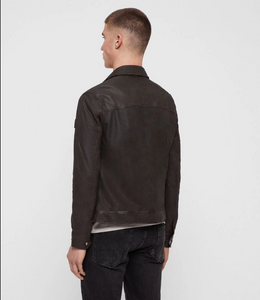 GARTER LEATHER JACKET