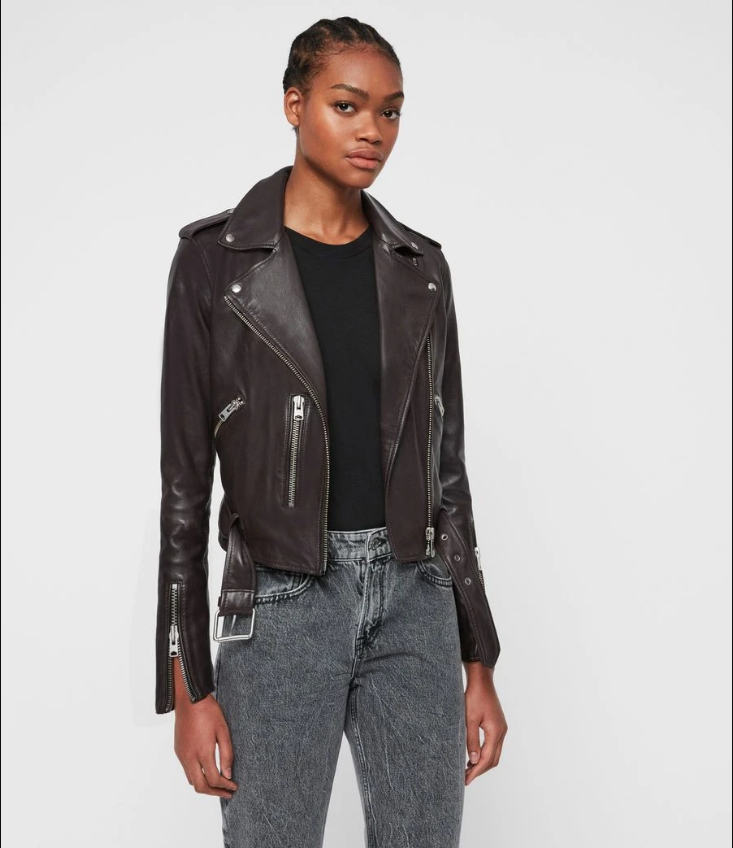 BALFERN LEATHER BIKER JACKET