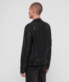 HOLT LEATHER BIKER JACKET