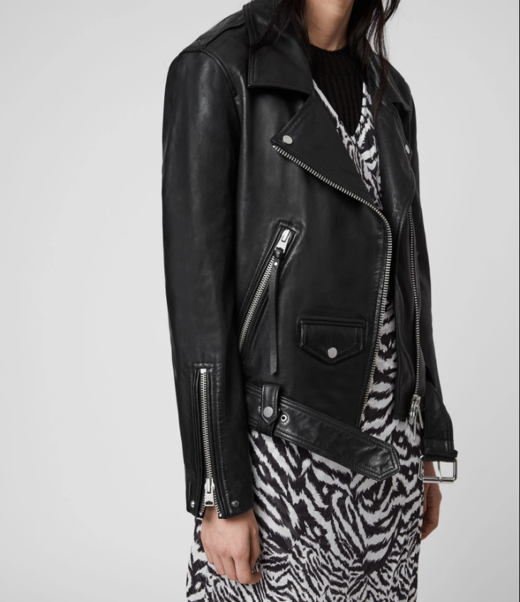 LUNA LEATHER BIKER JACKET