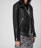 LUNA LEATHER BIKER JACKET