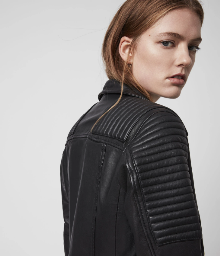ESTELLA LEATHER BIKER JACKET