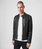 CABLE LEATHER JACKET