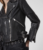 ESTELLA LEATHER BIKER JACKET