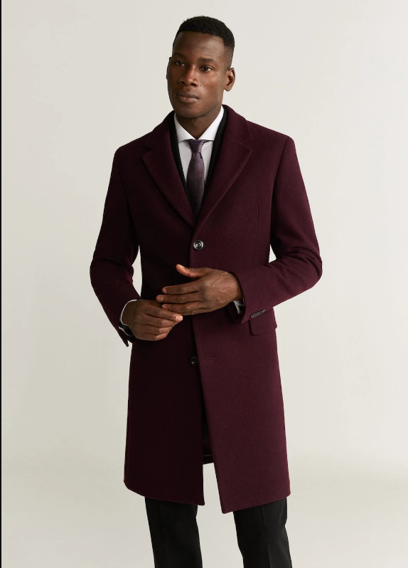TAILORED LAPELS WOOL COAT