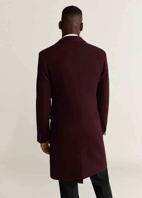 TAILORED LAPELS WOOL COAT