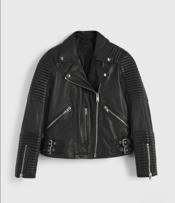 ESTELLA LEATHER BIKER JACKET