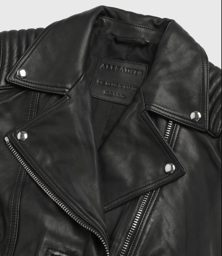 ESTELLA LEATHER BIKER JACKET
