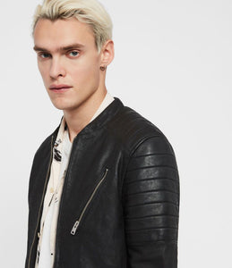 MARSDEN LEATHER BIKER JACKET