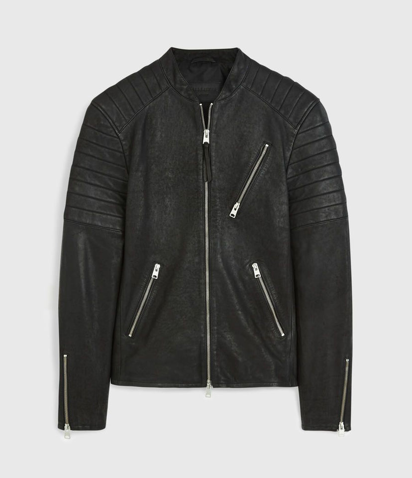 MARSDEN LEATHER BIKER JACKET